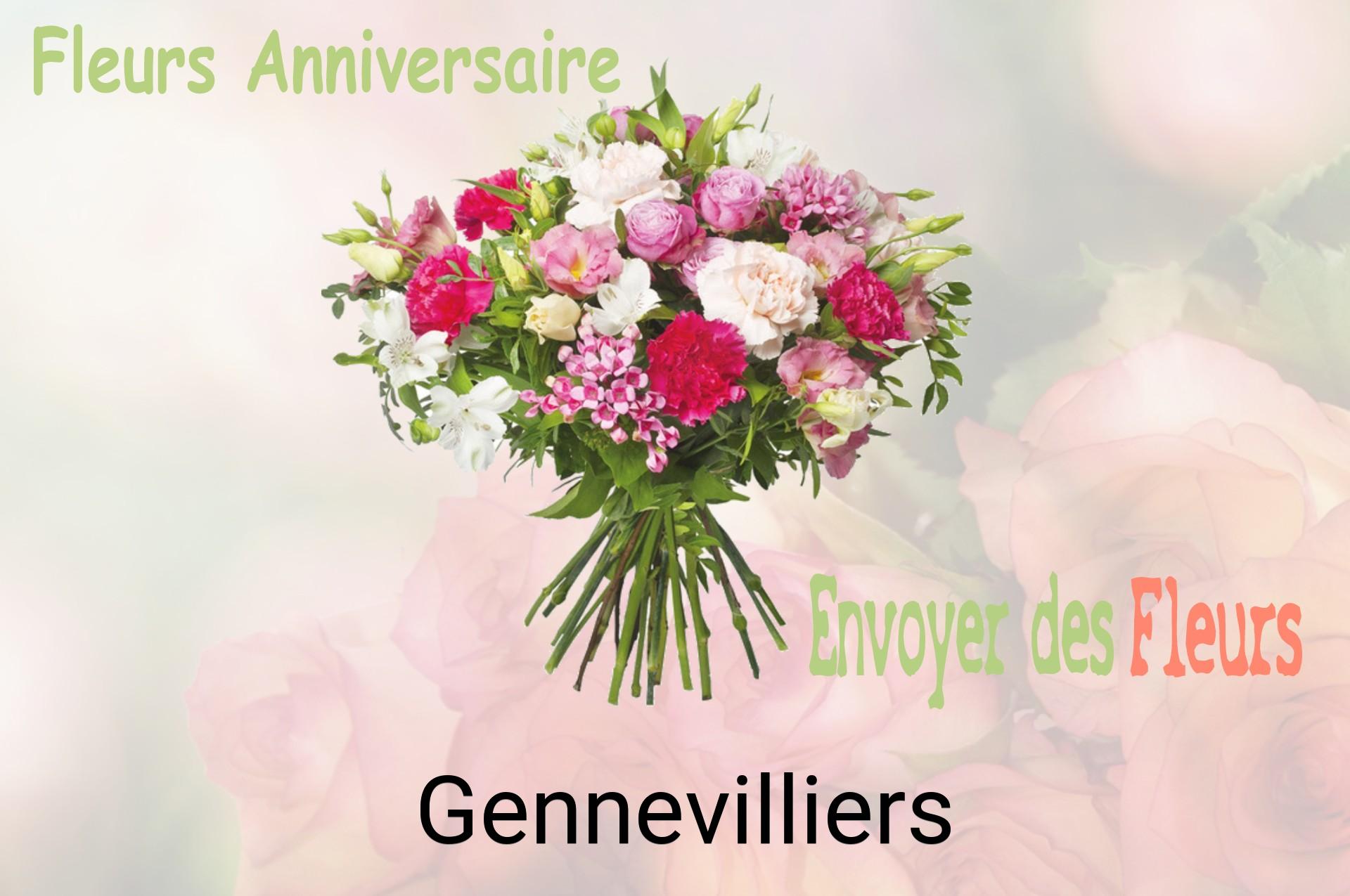 Bouquet de fleurs d’anniversaire livré à Gennevilliers